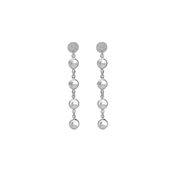 Σκουλαρίκια από ασήμι 925 με πέτρες Swarovski