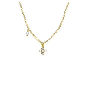 Κολιέ από ασήμι 925 με πέτρες Swarovski