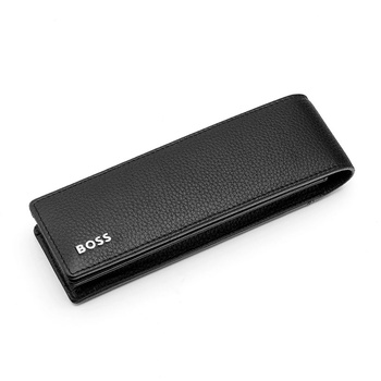 Hugo Boss Double pen pouch Classic Grained Black HLD417A