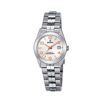 FESTINA silver dial steel bracelet