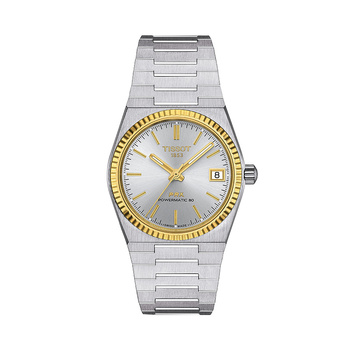 TISSOT PRX POWERMATIC 80 STEEL & 18K GOLD BEZEL 35MM