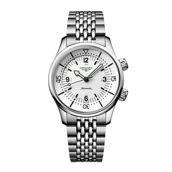 The Longines Legend Diver Watch Automatic White