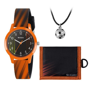 Tikkers Football Set Wallet and Necklace