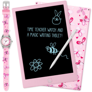 Tikkers 3D Butterfly watch and Writing Pad Set