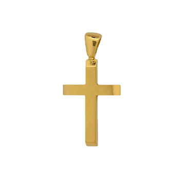 Σταυρός Κ14 χρυσός