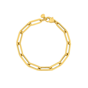 Βραχιόλι αλυσίδα Κ14 χρυσό