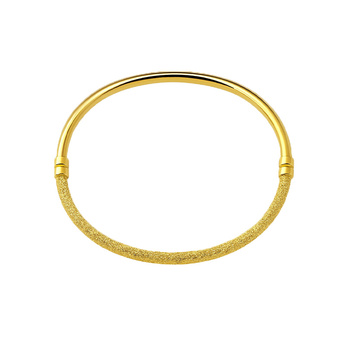 Βραχιόλι χειροπέδα Κ14 χρυσό