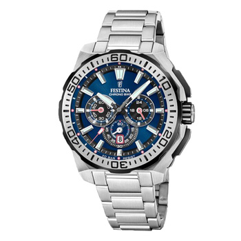 FESTINA CHRONO BIKE 2025 blue dial & bracelet