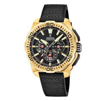 FESTINA Chrono Bike chronograph black dial & black strap