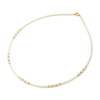 Κολιέ Κ14 χρυσό με μαργαριτάρια