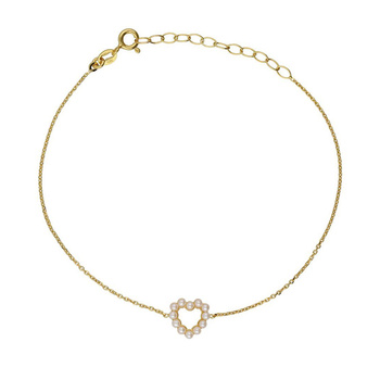 Βραχιόλι από ασήμι 925 με μαργαριτάρια