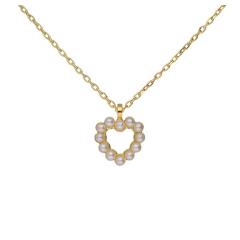 Κολιέ από ασήμι 925 με μαργαριτάρι