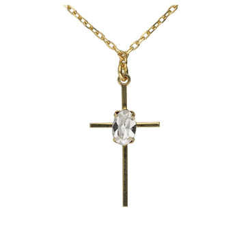 Κολιέ από ασήμι 925 με πέτρες Swarovski