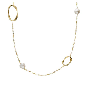 Κολιέ από ασήμι 925 με μαργαριτάρι