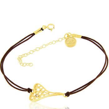 Βραχιόλι 26 καρδιά από ασήμι 925 | Γούρι 2026