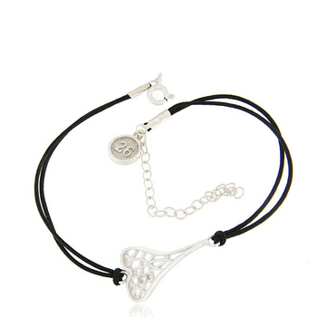 Βραχιόλι 26 καρδιά από ασήμι 925 | Γούρι 2026