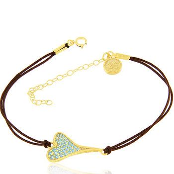 Βραχιόλι 26 καρδιά από ασήμι 925 | Γούρι 2026