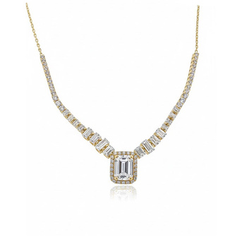 Κολιέ Κ14 χρυσό με ζιργκόν