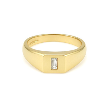 Δαχτυλίδι Κ14 χρυσό με ζιργκόν