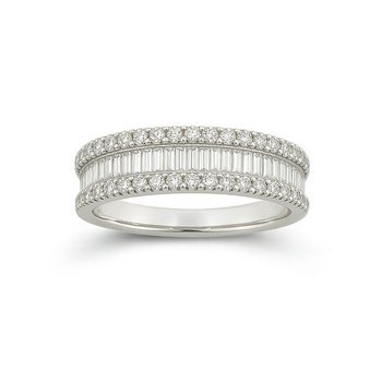 Δαχτυλίδι Κ18 λευκόχρυσο