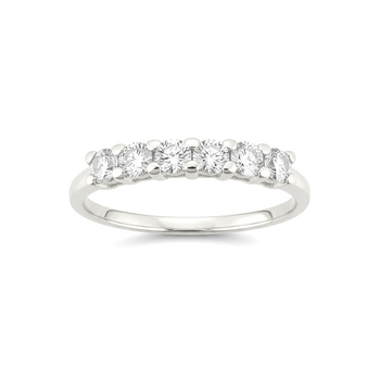 Δαχτυλίδι σειρέ Κ14 λευκόχρυσο με ζιργκόν