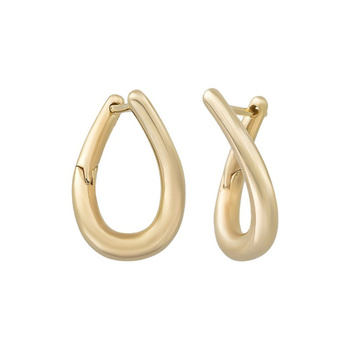 Σκουλαρίκια Κ9 χρυσά