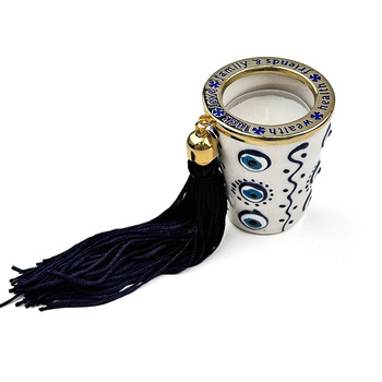 Γούρι 26 από ορείχαλκο και κεραμικό