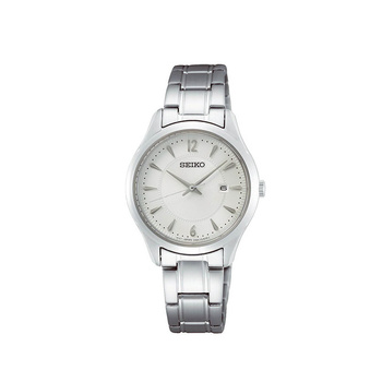 SEIKO Womens White Dial Steel Bracelet