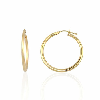 Σκουλαρίκια Κ9 χρυσά