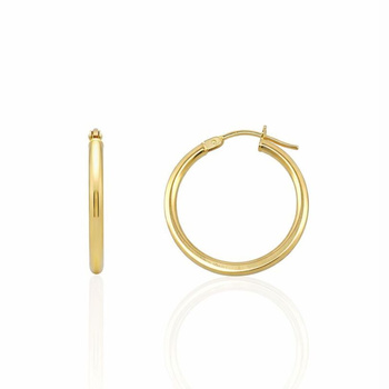 Σκουλαρίκια Κ9 χρυσά