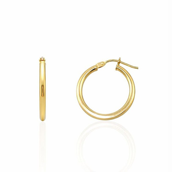 Σκουλαρίκια Κ9 χρυσά