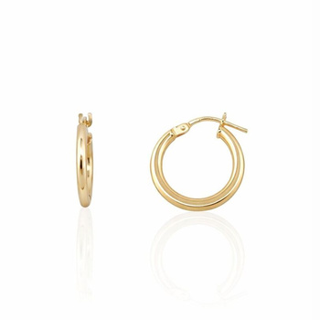 Σκουλαρίκια Κ9 χρυσά