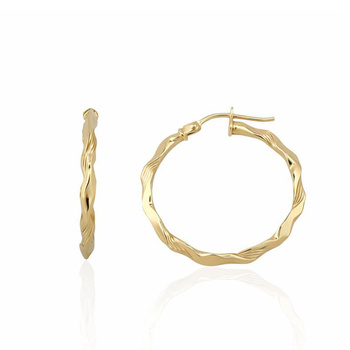 Σκουλαρίκια Κ9 χρυσά