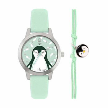 Tikkers WWF Penguin Watch And Bracelet Set