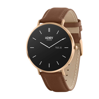 HENRY LONDON Smartwatch Rose & Nude Leather