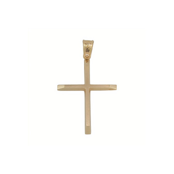Σταυρός Κ14 χρυσός