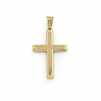 Σταυρός Κ14 χρυσός