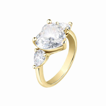 Δαχτυλίδι από ορείχαλκο με ζιργκόν