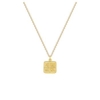 Κολιέ κωνσταντινάτο Κ9 χρυσό