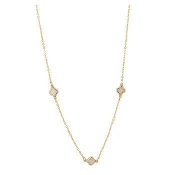 Κολιέ Κ9 χρυσό με φίλντισι