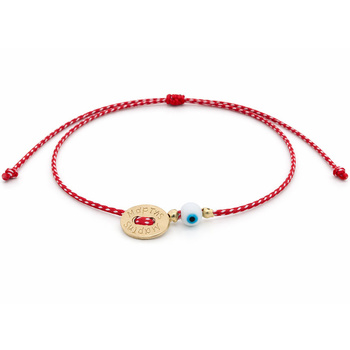 Βραχιόλι μαρτάκι με κουμπί 