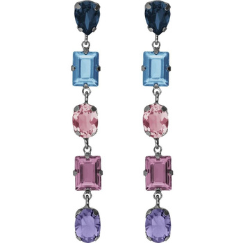 Σκουλαρίκια από ασήμι 925 με πέτρες Swarovski