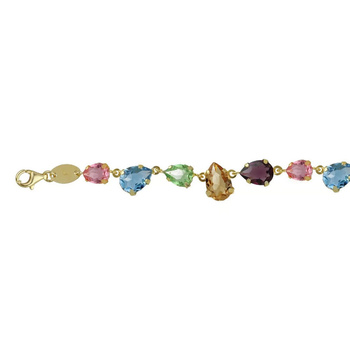 Βραχιόλι από ασήμι 925 με πέτρες Swarovski
