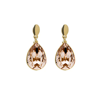 Σκουλαρίκια από ασήμι 925 με πέτρες Swarovski