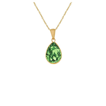 Κολιέ από ασήμι 925 με πέτρες Swarovski
