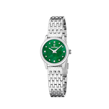 FESTINA Women's green dial & bracelet