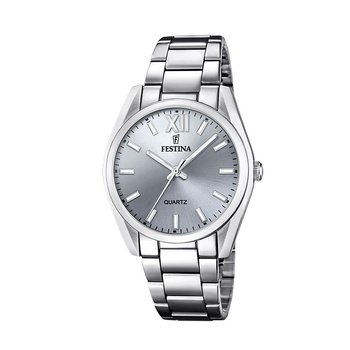 FESTINA Women's Light Blue Stainless Steel Watch Bracelet