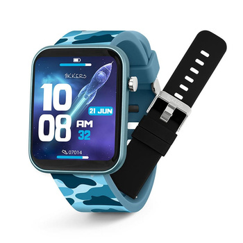 Tikkers Kids Series 13 Smart Blue Camo Interchangeable Strap Watch