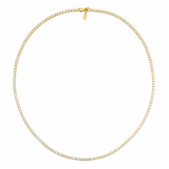 Κολιέ Κ14 χρυσό με ζιργκόν
