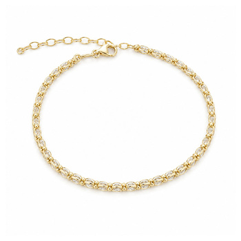 Βραχιόλι από ασήμι 925 με πέτρες Swarovski